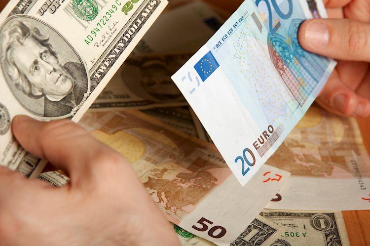 EUR/USD consolidates in a range just below 1.0700, eyes Euro Zone CPI for some impetus