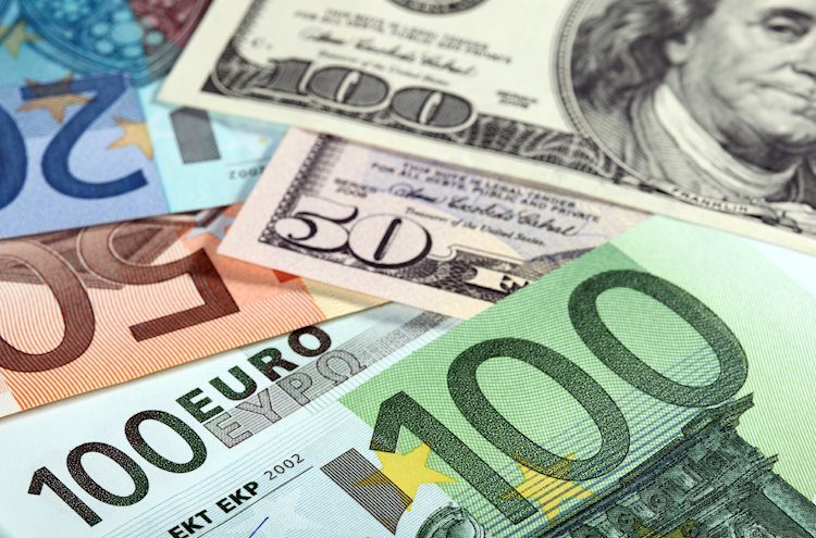 Euro comes under some pressure following recent tops near 1.0970