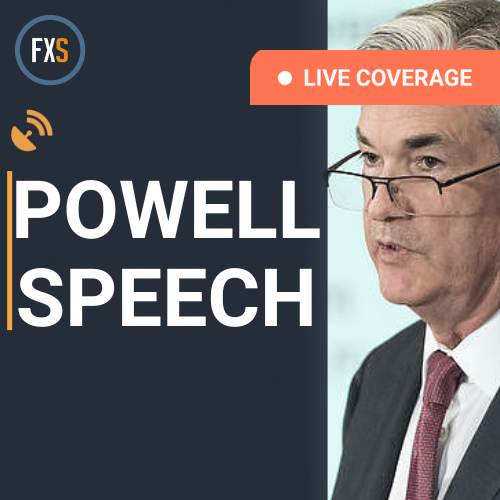 Jerome Powell speaks on policy outlook after leaving interest rate unchanged